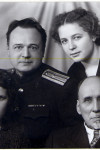 Ленинград, 1954 год. Семейство Юреневых и профессор В.И.Розов